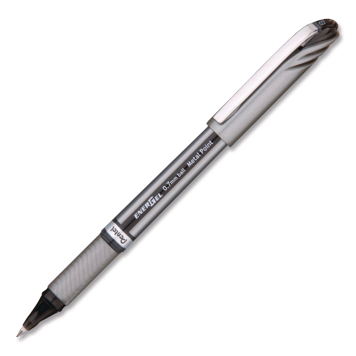 pentel-r-energel-nv-gel-pen-stick-medium-0-7-mm-black-ink-gray-black-barrel-penbl27aea_1